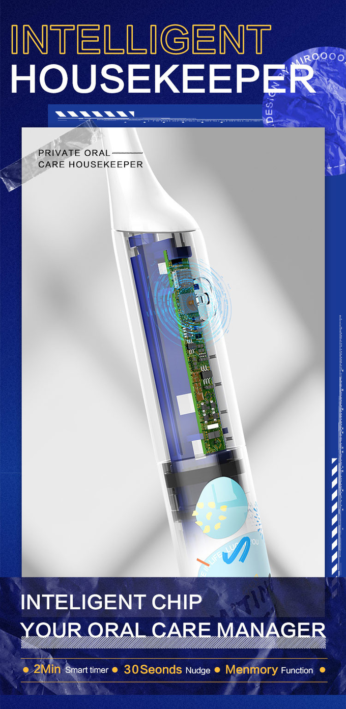 2024 Factory OEM Electric Toothbrush Type-C Charger Sonic Rechargeable Electric Toothbrush 5