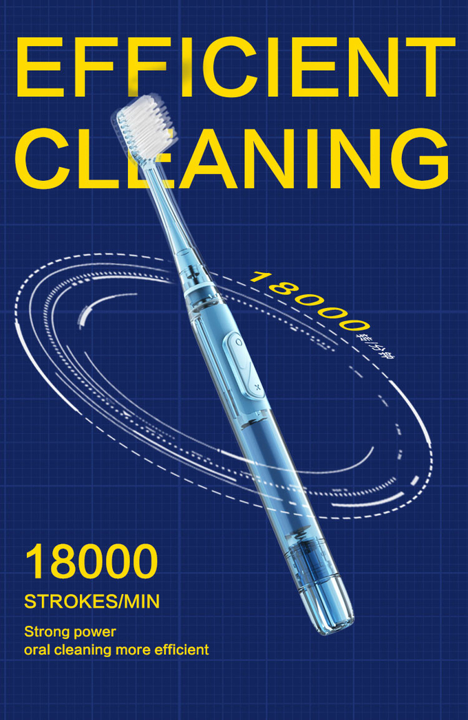 Dupont Bristles Smart Electric Toothbrush Sonic IPX7 Waterproof Toothbrush 4