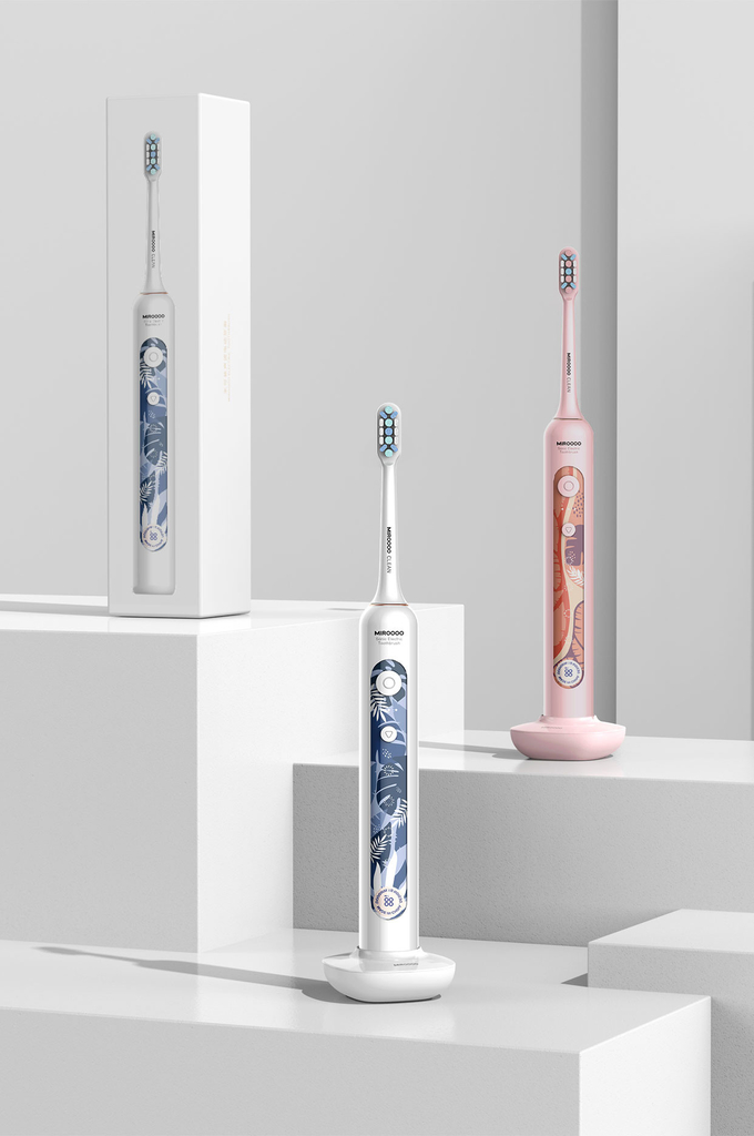 2024 Oem Wholesale Quality Adult Automatic Whitening Rechargeable Customized Electric Toothbrush with Led 0